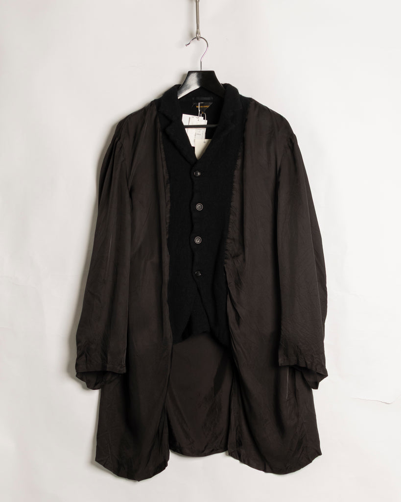 Comme des Garçons Inside Out Boiled Wool Coat