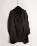 Comme des Garçons Inside Out Boiled Wool Coat