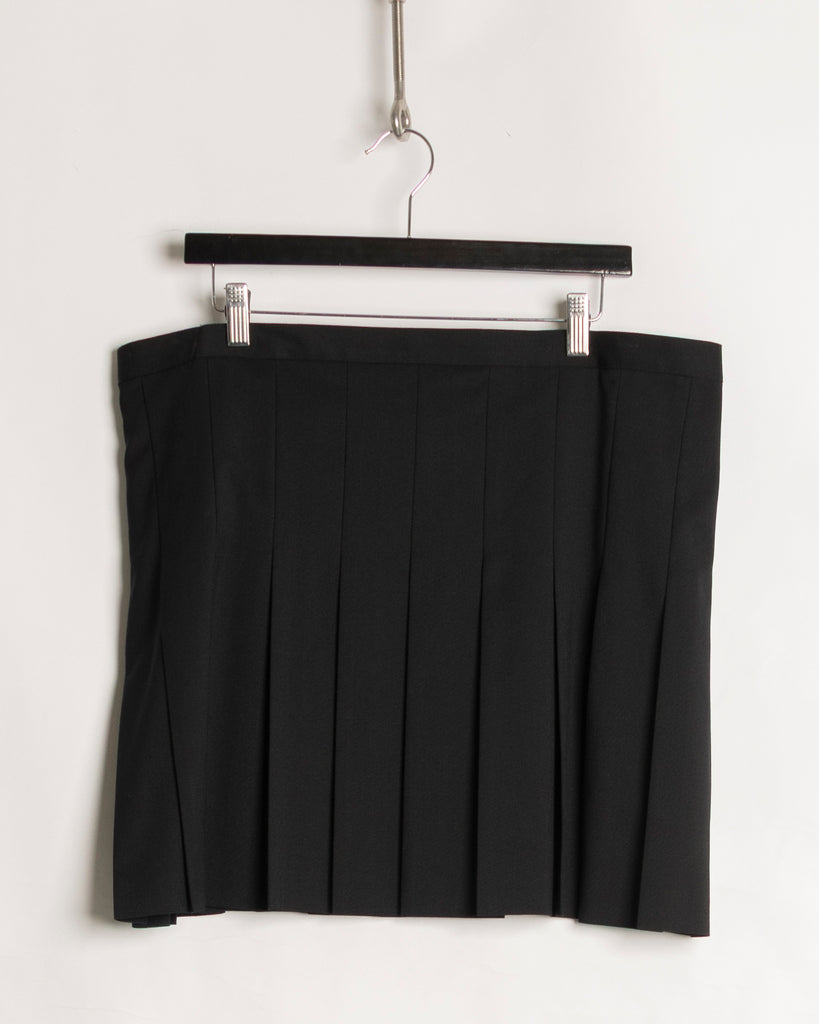 Junya Watanabe Side Loop Pleated Mini Skirt