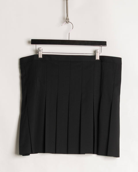 Junya Watanabe Side Loop Pleated Mini Skirt