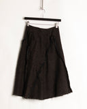 Junya Watanabe Wool Ripped Seam Skirt