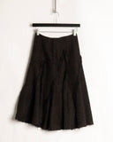 Junya Watanabe Wool Ripped Seam Skirt