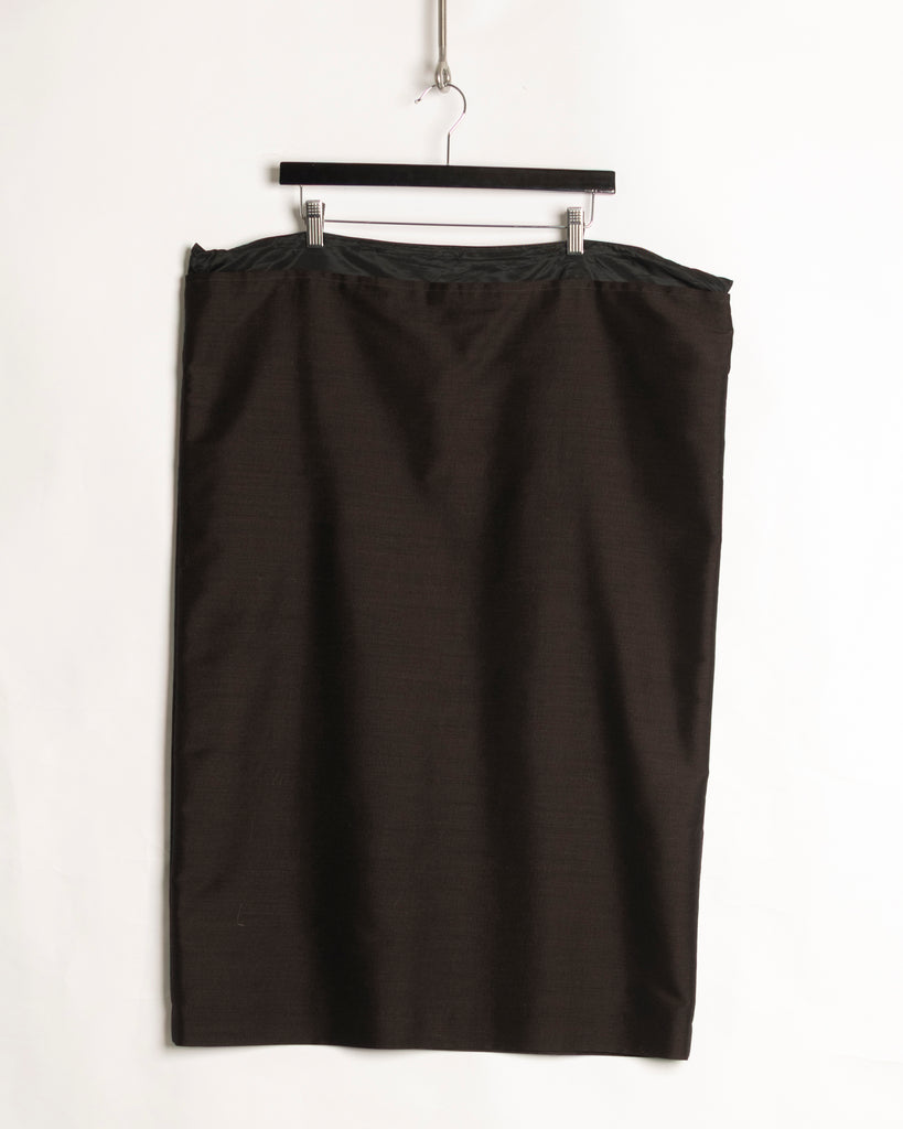 Yohji Yamamoto Square Zip Skirt
