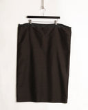 Yohji Yamamoto Square Zip Skirt