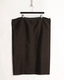 Yohji Yamamoto Square Zip Skirt