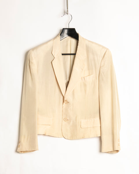 Comme des Garçons Homme Plus Cropped Rose Jacket