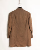 Comme des Garçons Homme Feathered Brown Blazer