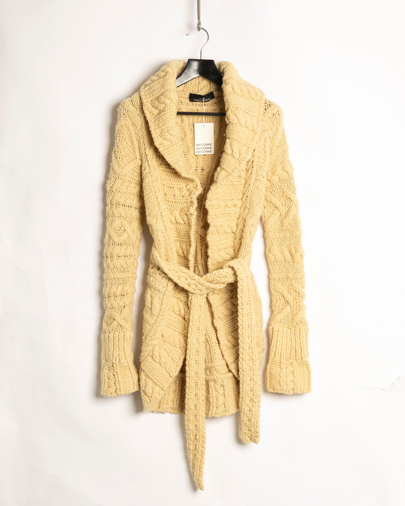 Comme des Garçons tricot Circular Knit Coat