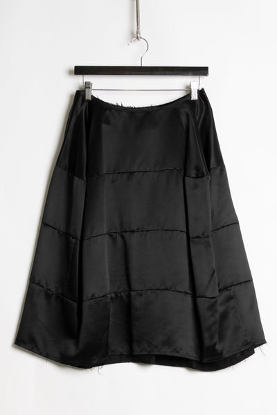 Comme des Garcons shiny panelled skirt