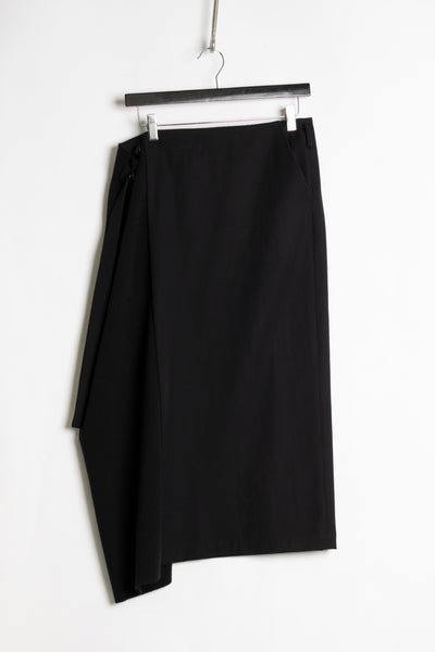 Yohji Yamamoto adjustable panel skirt