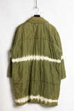 Issey Miyake shibori puffer coat