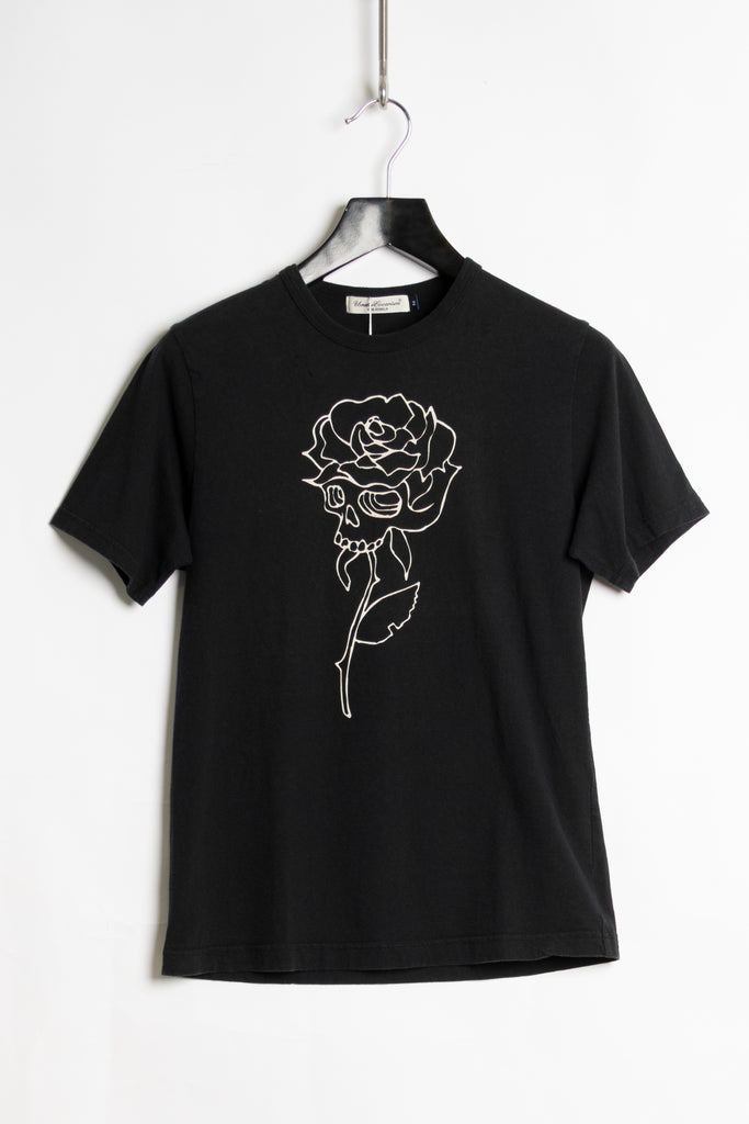 Undercover skull rose tee