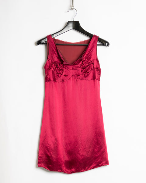 Undercover satin dress