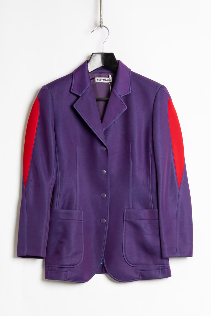 Issey Miyake beetle jacket