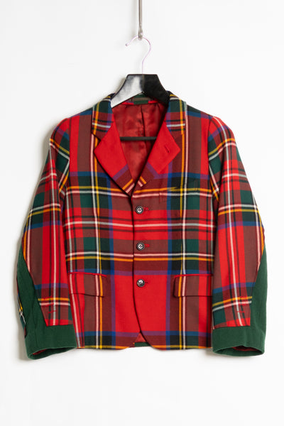 Comme des Garcons Homme Plus tartan jacket