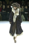 Yohji Yamamoto reversible woven duster coat