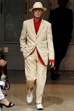 Yohji Yamamoto Pour Homme raw silk trousers