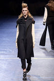 Yohji Yamamoto sleeveless belted coat