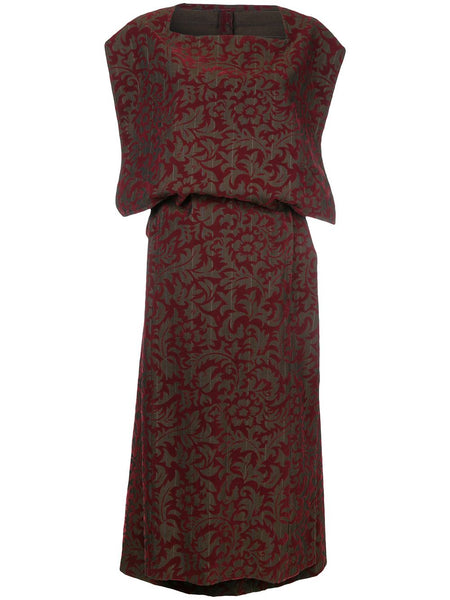 COMME DES GARÇONS flocked dress