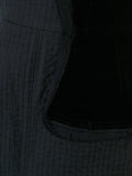 COMME DES GARÇONS velvet panelled sleeveless dress