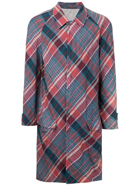 COMME DES GARÇONS Homme Plus checked coat