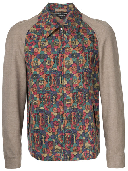 COMME DES GARÇONS Homme Plus Psychedelic zip up jacket