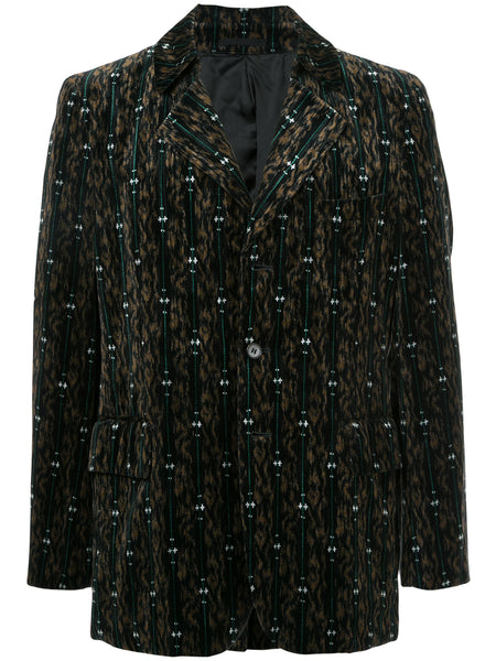 COMME DES GARÇONS Homme Plus velvet blazer