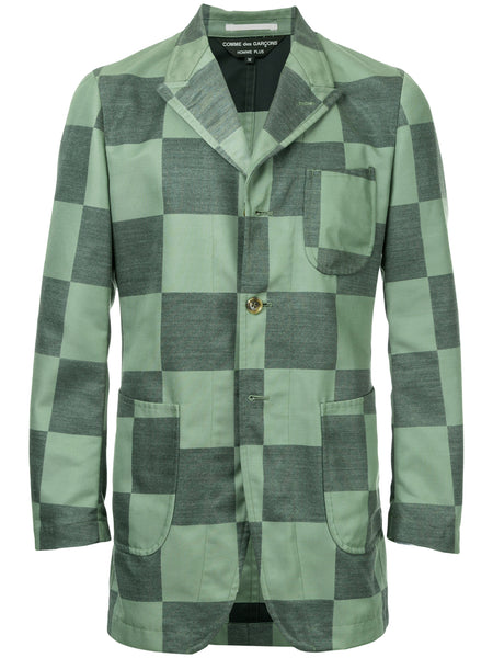 COMME DES GARÇONS Homme Plus checkerboard jacket