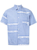 COMME DES GARÇONS checkerboard logo shirt