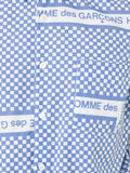 COMME DES GARÇONS checkerboard logo shirt