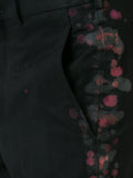 COMME DES GARÇONS Homme Plus paint splattered cropped trousers