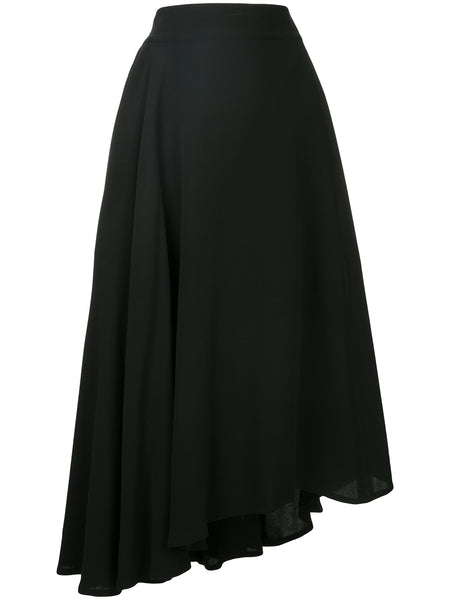 YOHJI YAMAMOTO asymmetric full skirt
