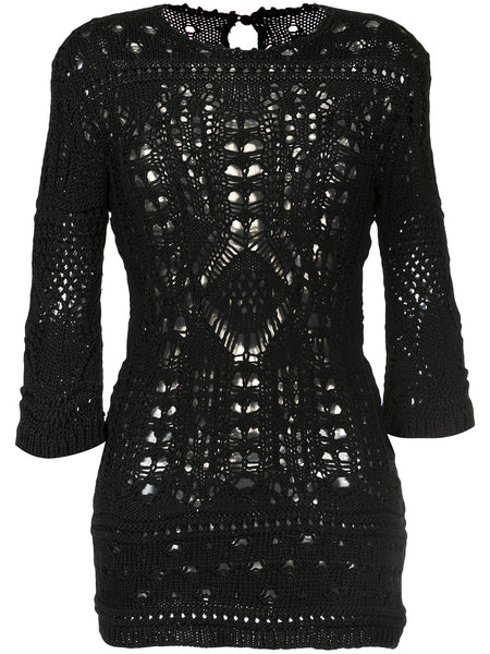 YOHJI YAMAMOTO knit crochet top