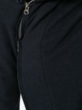 Comme Des Garçons twisted jacket with spiralling zip detail