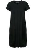 JUNYA WATANABE COMME DES GARÇONS pleated short sleeve dress