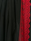 COMME DES GARÇONS lace detail layered skirt