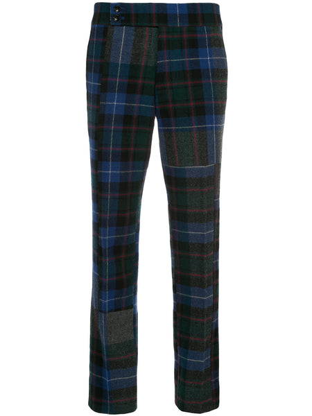 COMME DES GARÇONS tartan trousers