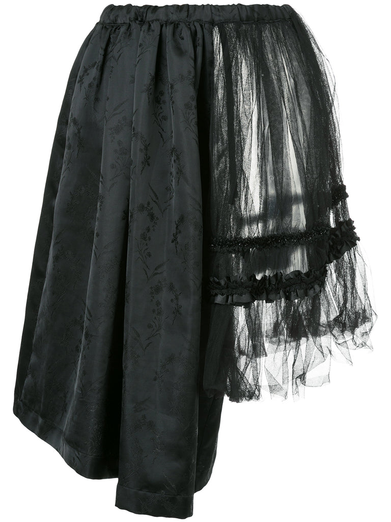 COMME DES GARÇONS VINTAGE split fabric skirt