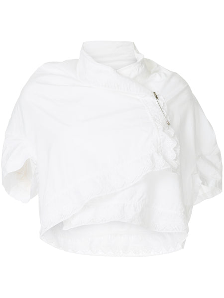 COMME DES GARÇONS lace trim top
