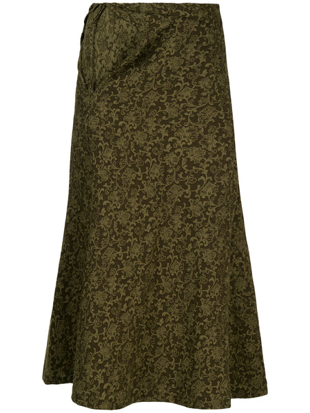 COMME DES GARÇONS tapestry print skirt