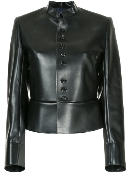 COMME DES GARÇONS VINTAGE faux leather jacket