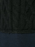 COMME DES GARÇONS knitted panel dress