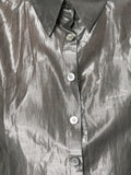 ISSEY MIYAKE shimmery shirt