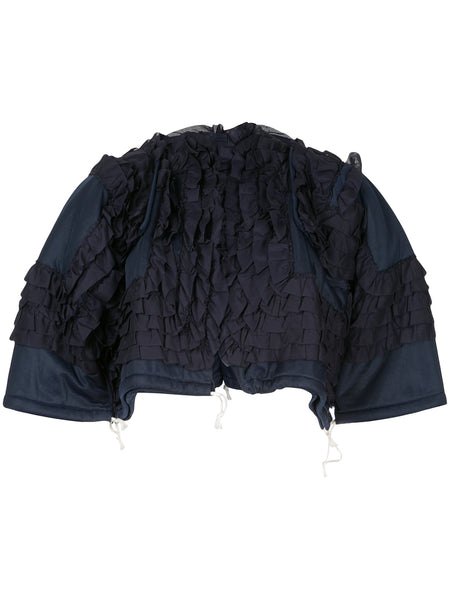 COMME DES GARÇONS ruffled jacket