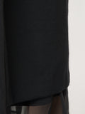 COMME DES GARÇONS sheer panel dress