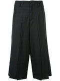 COMME DES GARÇONS pinstripe cropped trousers