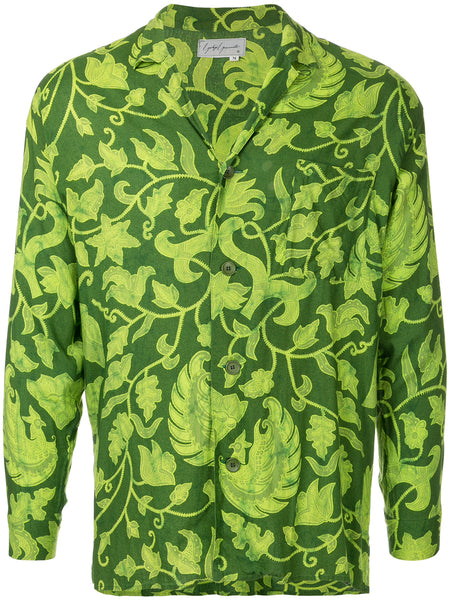YOHJI YAMAMOTO Pour Homme floral print shirt