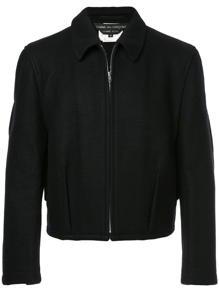 COMME DES GARÇONS Homme Plus stiff condensed wool jacket