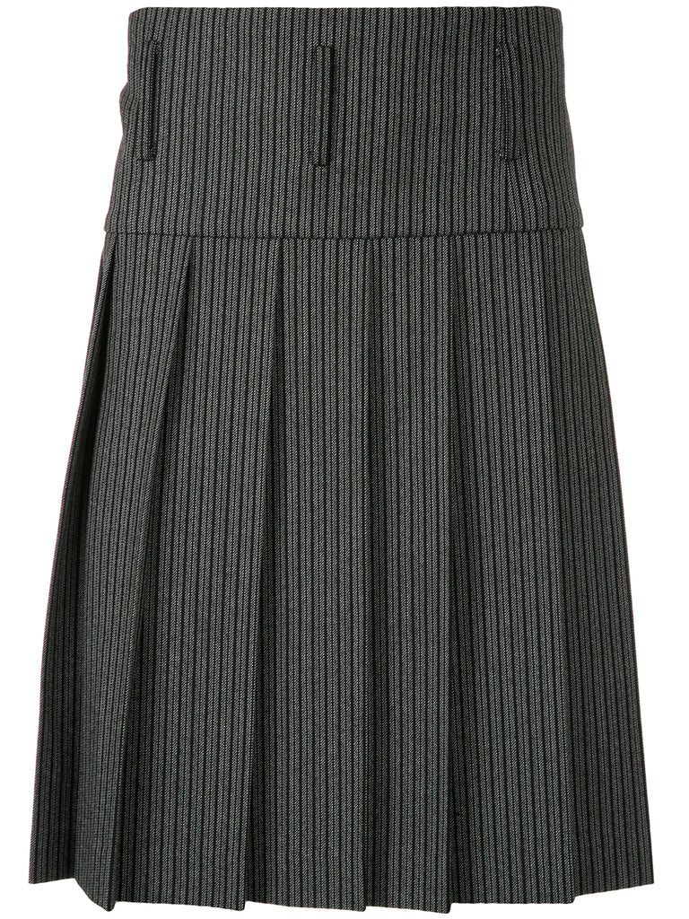 COMME DES GARÇONS Homme Plus striped kilt