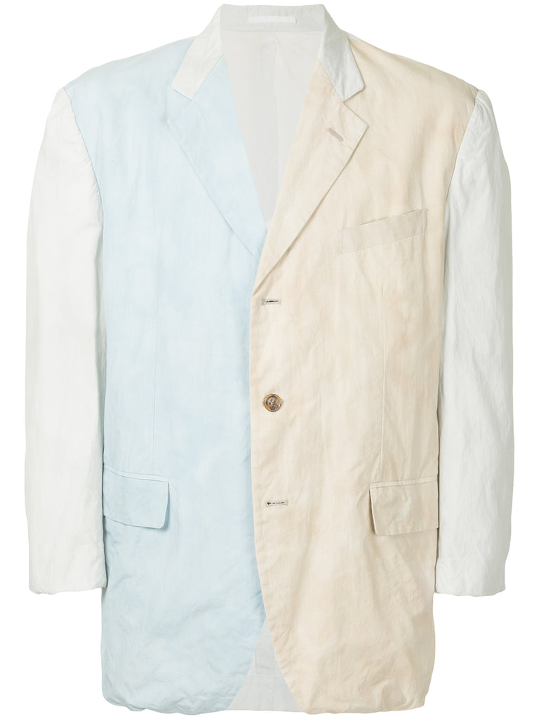 COMME DES GARÇONS Homme Plus colour block blazer